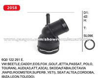 Coolant Flange For VW:BEETLE,CADDY,EOS,FOX ,GOLF,JETTA,PASSAT, POLO, TOURAN), AUDI(A3,ATT,A3CA), SKODA(FABIA,OCTAVIA ,RAPID,ROOMSTER,SUPERB ,YETI), SE