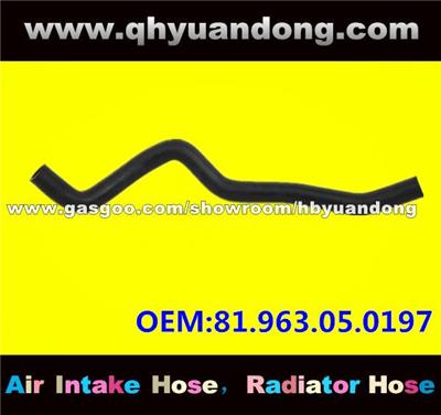 Truck Radiator Hose OEM:81.963.05.0197