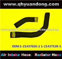 Truck Radiator Hose OEM:1-21437026-1 1-21437528-1