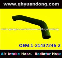 Truck Radiator Hose OEM:1-21437246-2