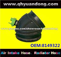 Truck Air Intake Hose OEM:8149322