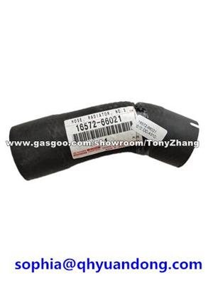 RADIATOR HOSE：16572-66021