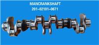 MAN Crankshaft MC11, D2066, 201-02101-0671 (Forgine Type)