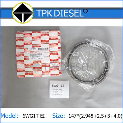 6WG1T PISTON RING EI 1-12121-144-0