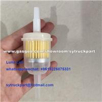 Motorcycle Universal Gasoline Inline Fuel Filter 6mm-8mm Hose Pipe Inline Auto Scooter Dirt Bike