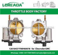 LOREADA Fuel Injection 76mm Throttle Body 12616437 F00H60078 19420134 12694872 977-360 S20093 TB1073 217-3105 67-3022 For Chevrolet Traiblazer GMC