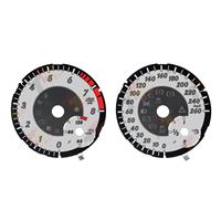 Gauge Face For Mercedes W166 X166 W164 W463 Instrument Cluster 260KM/H Grey