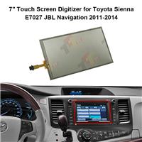 7 Inch Touch Screen Digitizer For Toyota Sienna JBL E7027 Navi LQ070T5GA01/GC01