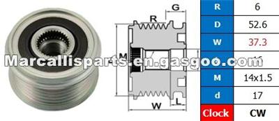 ALTERNATOR PULLEY 23100-4BA0A, 23100-4BA0B, 23100-4BA0C