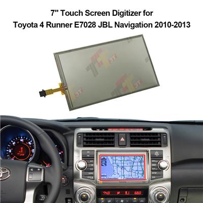 7 Inch Touch Screen Digitizer For Toyota 4 Runner JBL E7028 Navi LQ070T5GA01/GC01