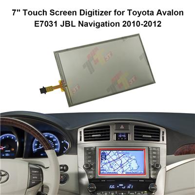 7 Inch Touch Screen Digitizer For Toyota Avalon JBL E7031 Navi LQ070T5GA01/GC01