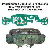 Printed Circuit Board For Ford Mustang 1969-1970 Instrument Panel Bezel Non-Tach