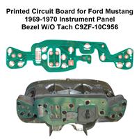 Printed Circuit Board For Ford Mustang 1969-1970 Instrument Panel Bezel Non-Tach