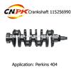 Replace Engine Parts Crankshaft 115256990 115256750 For Perkins 404