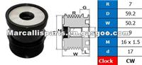 ALTERNATOR PULLEY YC1T-10A352-AC, YC1U-10A352-BA