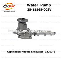 Water Pump 25-15568-00SV For Kubota Excavator V2203-3