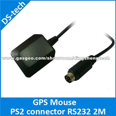 GPS Mouse DS-GM451 RS232 GPS Receiver PS2 Connector