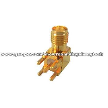 RF Coaxial Connector RF Connector SMA R/A Jack For PCB RF Connector