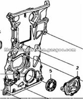 HONDA Timing Cover 11410-RRA-A00