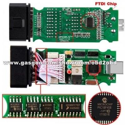 OP COM V5 OPCOM V1.59 With Original PIC18F458 Supports Firmware Upgrading 2012 Software