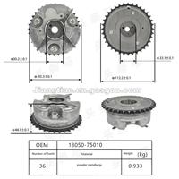 Camshaft Timing Gear Assy 13050-75010 For Toyota Hilux 1TR, 2TR