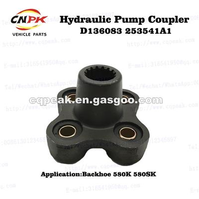 Hydraulic Pump Coupler D136083 253541A1 For Loader Backhoe 580L 580SL 590SL 580SK 580K