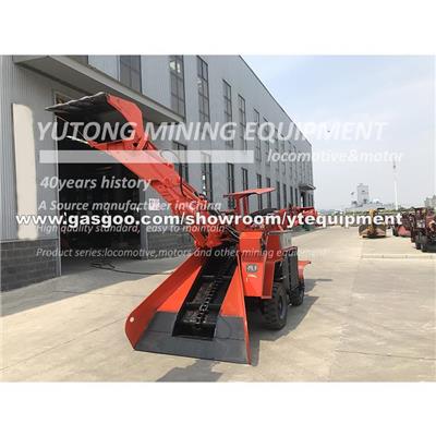 120m3/H Loading Capacity Wheel Belt Muck Loader