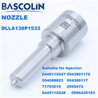 DLLA138P1533 Bascolin Common Rail Nozzle Bosch 138P1533 0433171945 Repair Kits For Injector 504088823 0445110248 0445110247 2995472