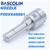 F00VX40061 Bascolin Common Rail Piezo Nozzle F 00V X40 061 FOOVX40061 For Injector 0445116017 0445116018 0986435420 Hyundai Kia