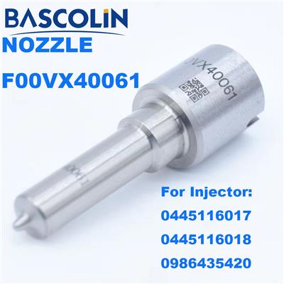 F00VX40061 Bascolin Common Rail Piezo Nozzle F 00V X40 061 FOOVX40061 For Injector 0445116017 0445116018 0986435420 Hyundai Kia