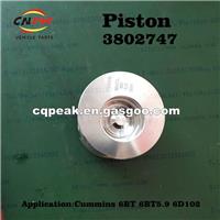 6BT 6BT5.9 6D102 Diesel Engine Parts 3802747 Piston For Cummins