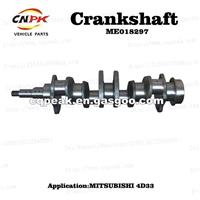 Crankshaft ME018297 For Mitsubishi Engine 4D33