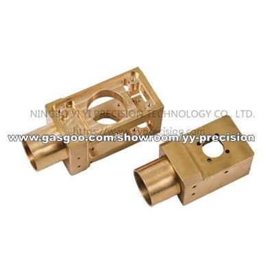 High Precision CNC Motor Mount Turned Parts Copper Turning Compenent