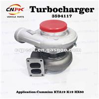 Turbocharger 3594117 For Cummins Diesel Engine KTA19 K19 HX80