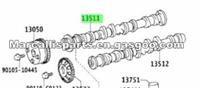 Toyota CAMSHAFT 13501-28040, 13501-0H040 ,13502-28020, 13502-0H030