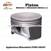 Diesel Engine Piston ME052811 ME052809 ME052115 For MITSUBISHI FUSO 6D22T
