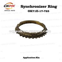 Car Spare Parts Transmission Synchronizer Ring OEM OK71E-17-725 For KIA