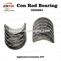 6CT Diesel Engine Parts Connecting Rod Big End Bearing 3950661 For Cummins