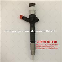 Diesel Fuel Common Rail Injector DENSO 23670-0L110 For Toyota Hilux 2KD For Sale