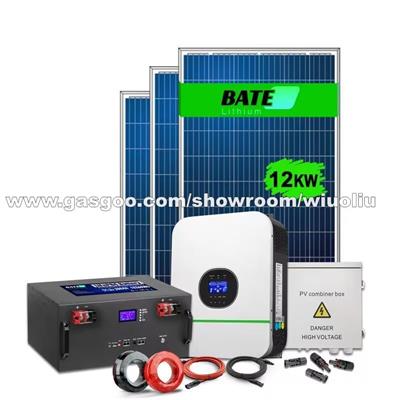 BATELITHIUM 12.8V 800Ah Lifepo4 Battery 10.24KWh Built-In BMS For RV Solar Panel System