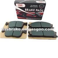 Customized Backing Plate Disc Brake Pad Set D696 With Repair Kit