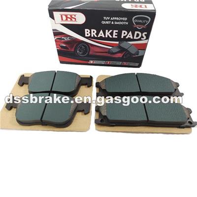 Customized Backing Plate Disc Brake Pad Set D696 With Repair Kit