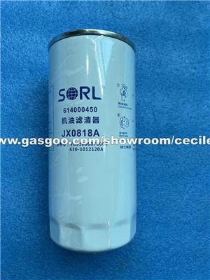 Beiben Heavy Truck High Quality Accessories Oil Filter Element JX0818A WEICHAI