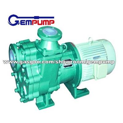 Non-Leakage Fluorine Lined Magnetic Self-Priming Pump