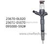Common Rail Injector 23670-0L020--23670-09070--095000-592 23670-0L050--095000-829-822 23670-0L070--09360--095000-853 23670-0R120--095000-724_ 23670-