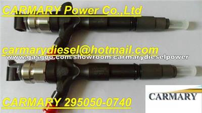 295050-0740 DENSO Injector For TOYOTA HIACE HILUX 2KD Engine 23670-30420