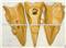 Komatsu Bucket Teeth P020TV,P025TV,P030TV,P040TV,P050TV,P070TV,P085TV,P0120TV,P0200TV