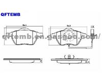 D840-7715 VOLKSWAGENREARVW Passat Brake Pad