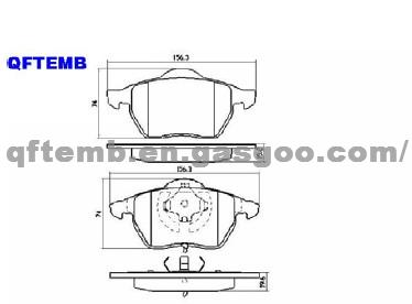 D840-7715 Audi/Volkswagen Brake Pad