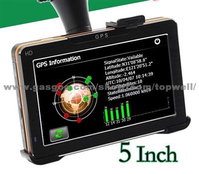 GPS   LH-A5  5 inch 480*272 LCD